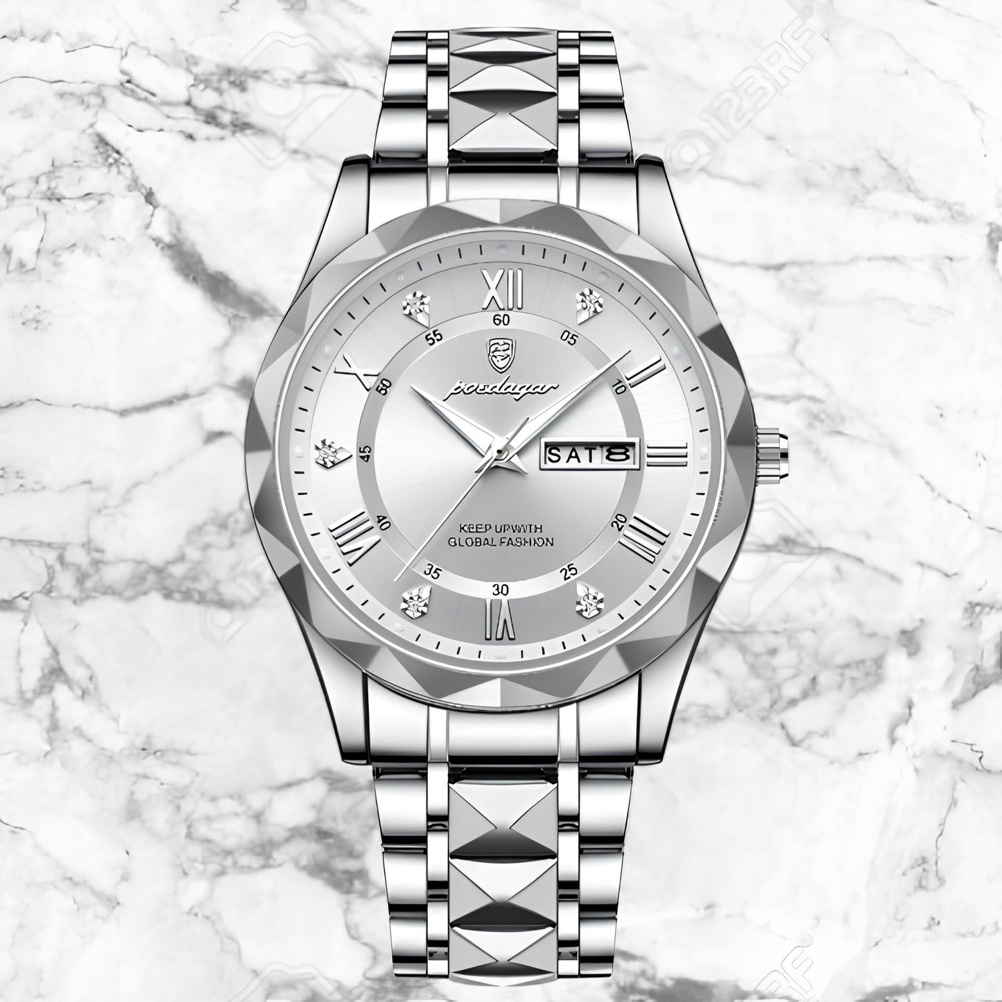POEDAGAR Premium - Blanc Argenté